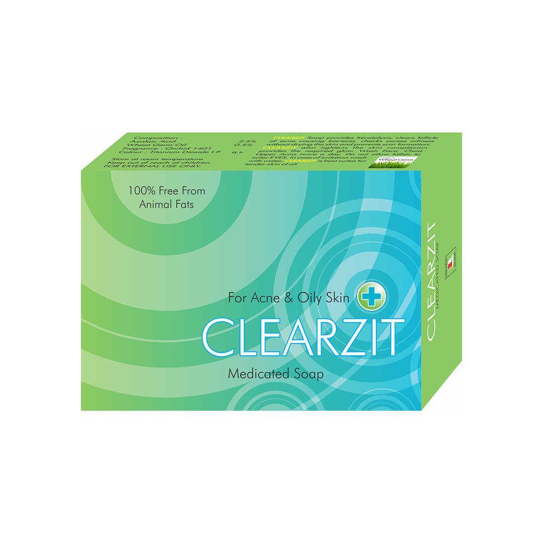 Clearzit Soap 75gm, Pack of 4