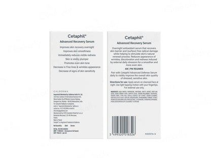 Cetaphil Advanced Recovery PM Serum, 30ml