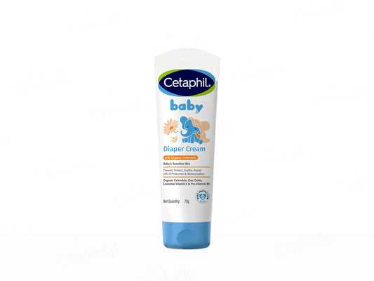 Cetaphil Baby Diaper Cream With Organic Calendula, 70gm