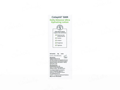 Cetaphil DAM Daily Advance Ultra Hydrating Lotion,