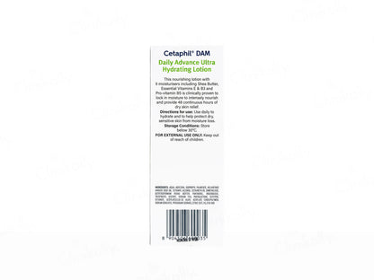Cetaphil DAM Daily Advance Ultra Hydrating Lotion,