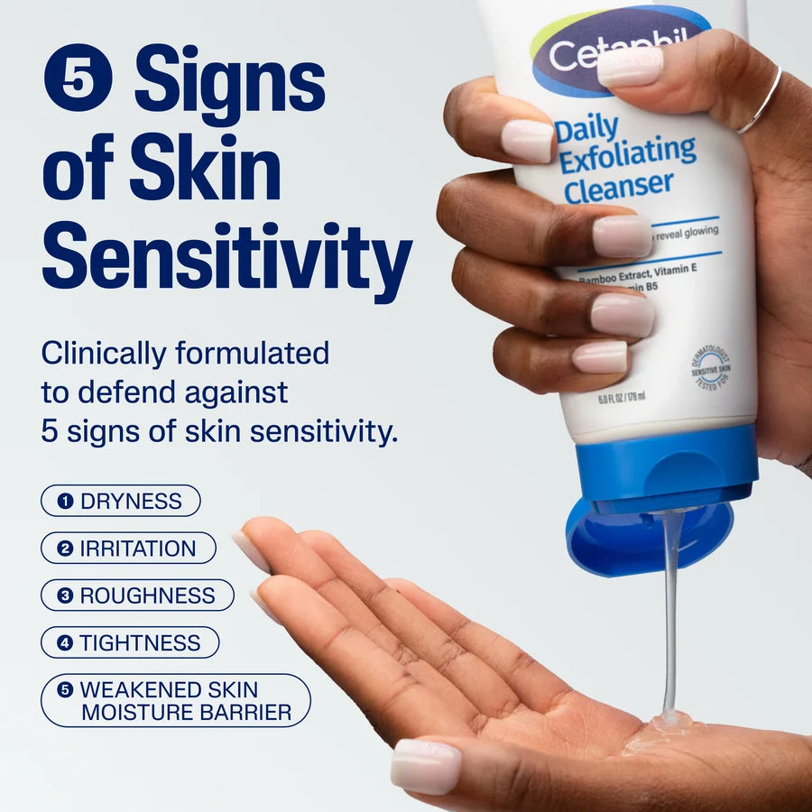 Cetaphil Daily Exfoliating Cleanser for All Skin Types -178 ml