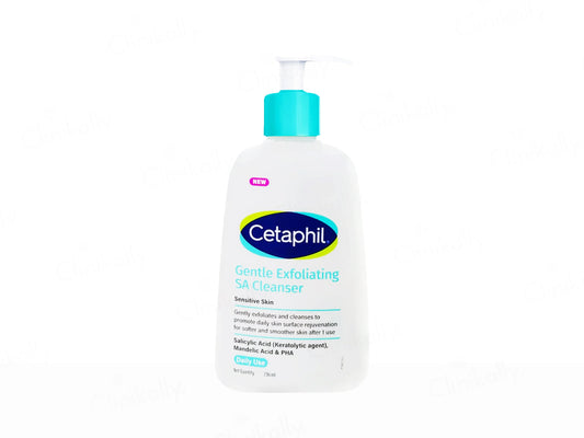 Cetaphil Gentle Exfoliating SA Cleanser For Sensitive Skin, 236ml