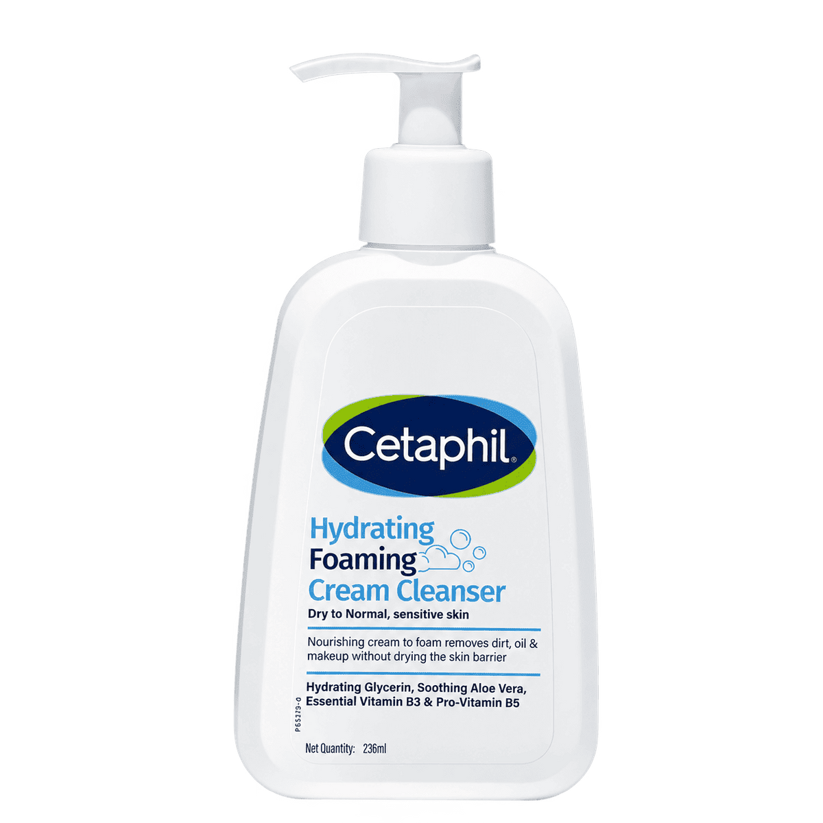 Cetaphil Hydrating foaming Cream Cleanser 236ml
