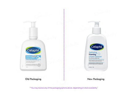 Cetaphil Hydrating foaming Cream Cleanser 236ml