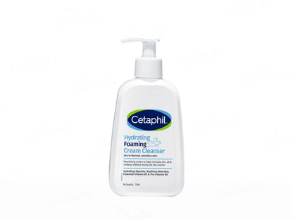 Cetaphil Hydrating foaming Cream Cleanser 236ml