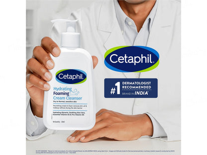 Cetaphil Hydrating foaming Cream Cleanser 236ml