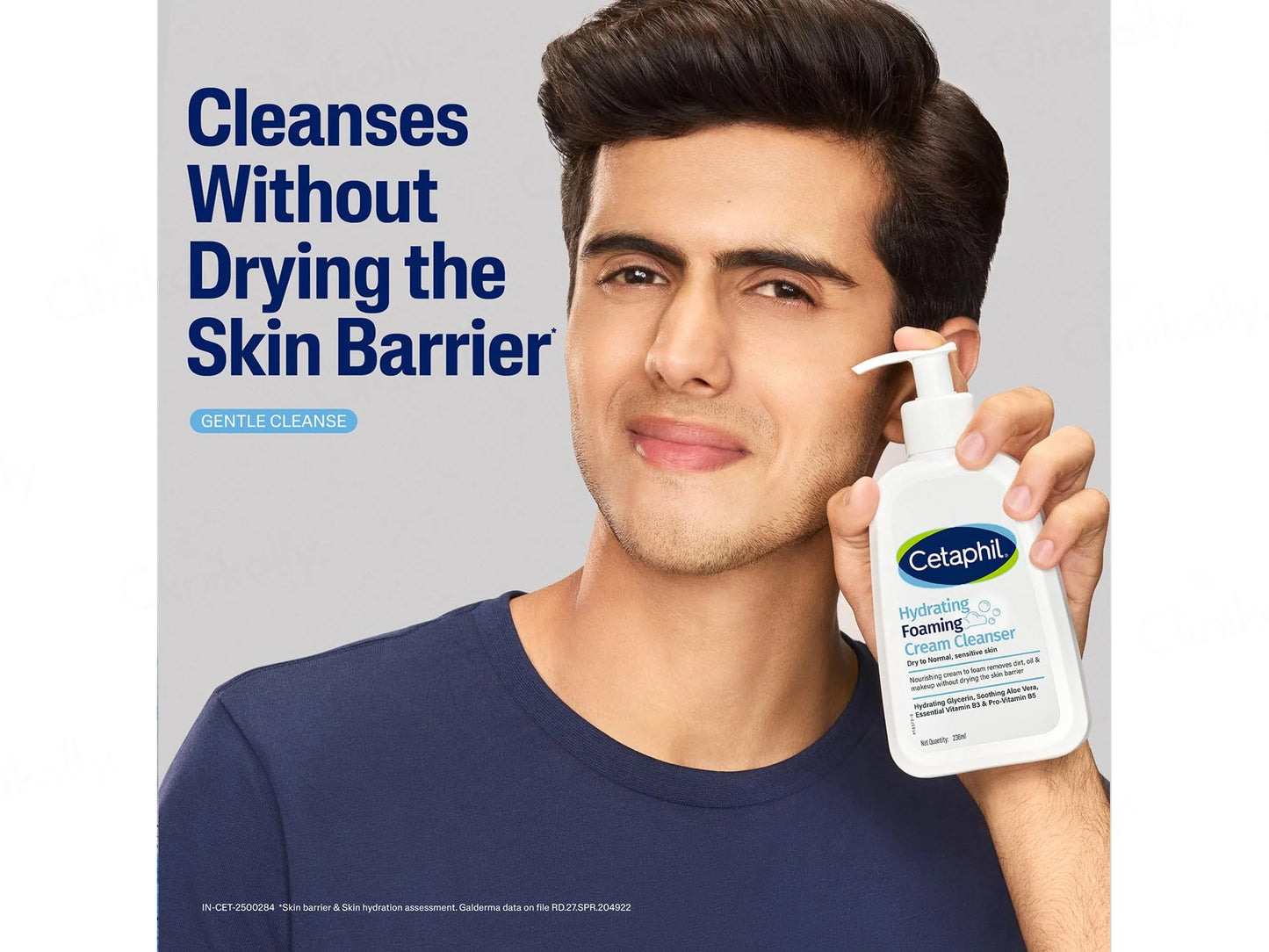 Cetaphil Hydrating foaming Cream Cleanser 236ml