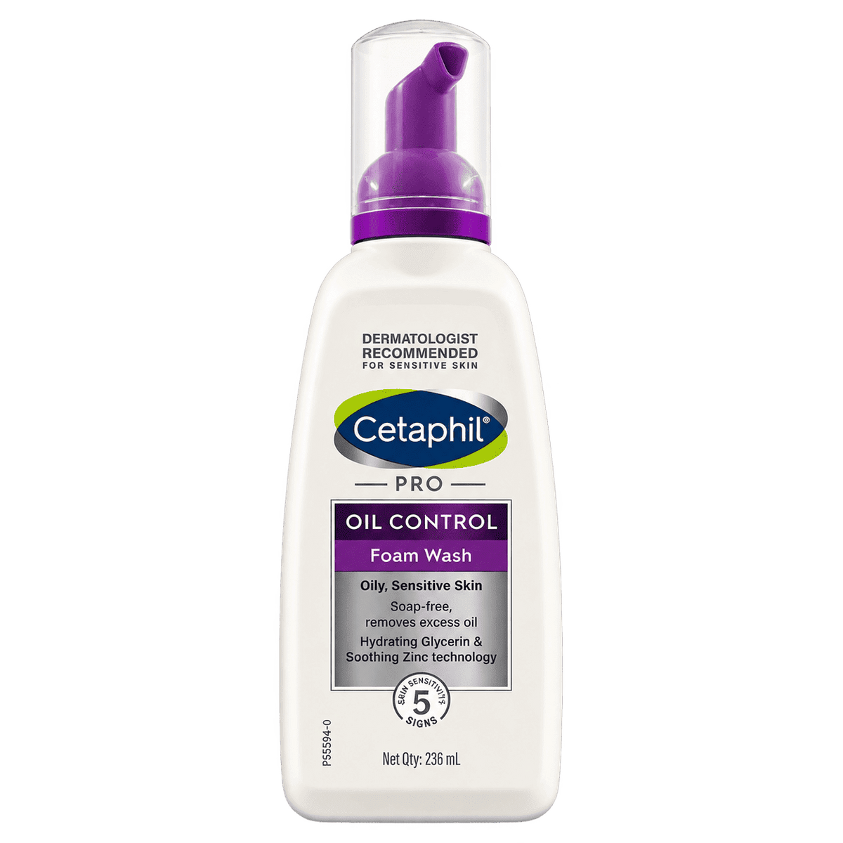 Cetaphil PRO Oil Control Foam Face Wash 236ml