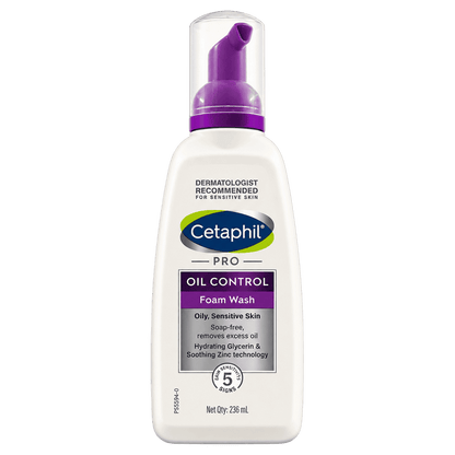 Cetaphil PRO Oil Control Foam Face Wash 236ml
