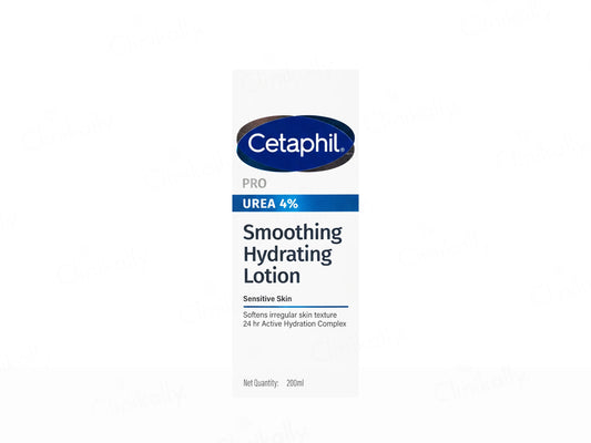Cetaphil Pro 4% Urea Smoothing Hydrating Lotion 200ml