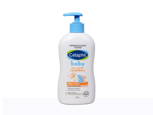 Cetaphil Baby Daily Lotion With Organic Calendula, 400ml