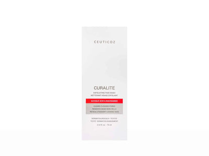 Ceuticoz Curalite Exfoliating Face Wash, 75ml