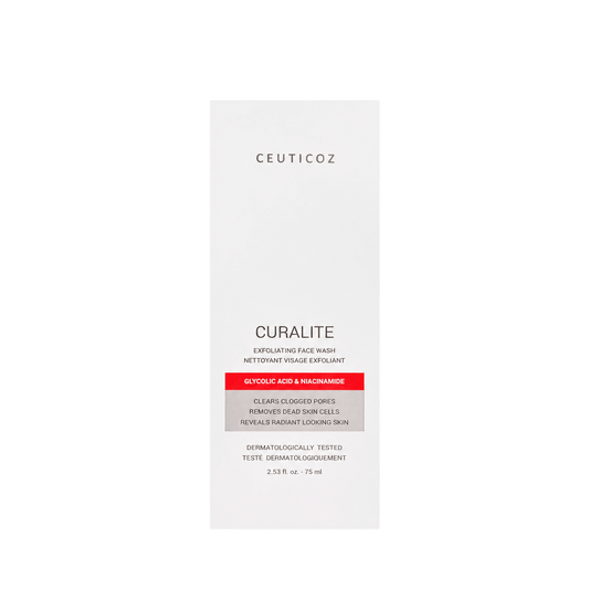 Ceuticoz Curalite Exfoliating Face Wash 75ml