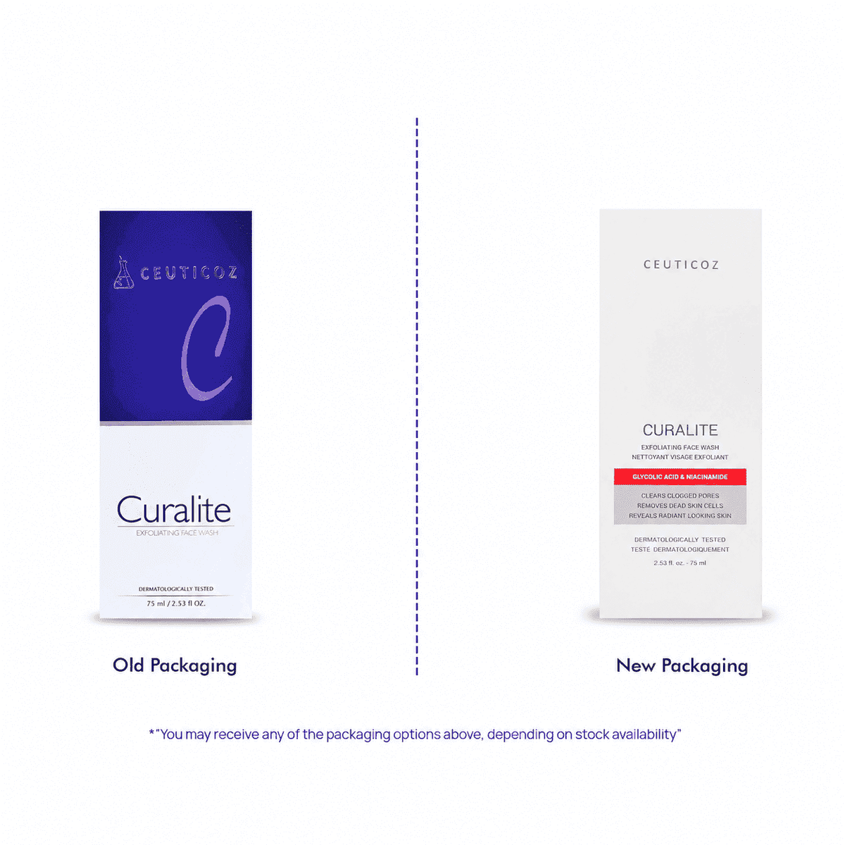 Ceuticoz Curalite Exfoliating Face Wash 75ml