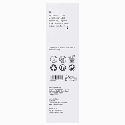 Ceuticoz Curalite Exfoliating Face Wash 75ml