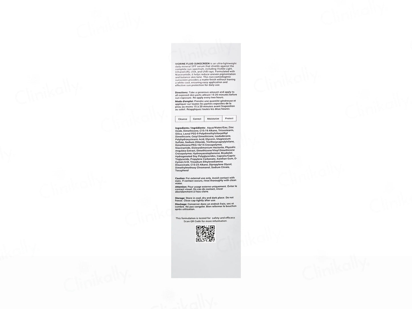 Ceuticoz Ivorine Lighweight Mineral Fluid Sunscreen SPF 50+ PA+++, 50ml