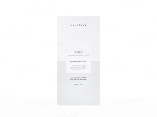 Ceuticoz Ivorine Niacinamide & Daisy Extract Cream Cleanser, 100ml