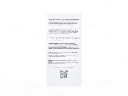 Ceuticoz Ivorine Niacinamide & Daisy Extract Cream Cleanser, 100ml