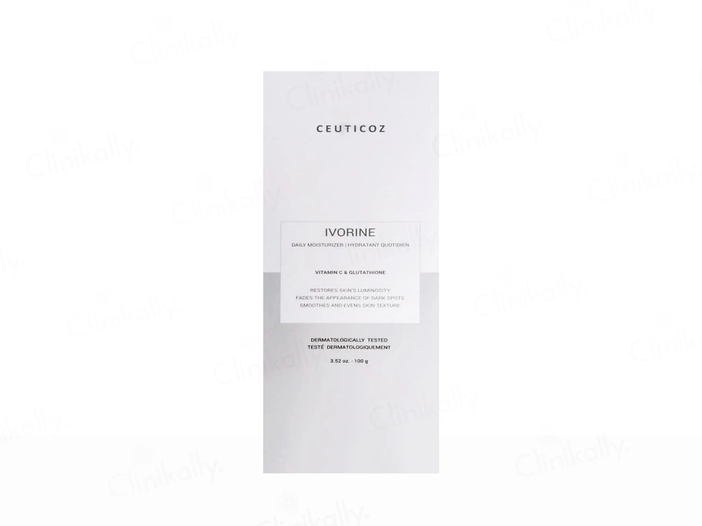 Ceuticoz Ivorine Vitamin C & Glutathione Daily Moisturizer, 100gm