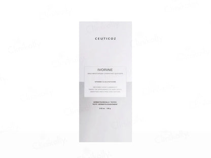 Ceuticoz Ivorine Vitamin C & Glutathione Daily Moisturizer, 100gm