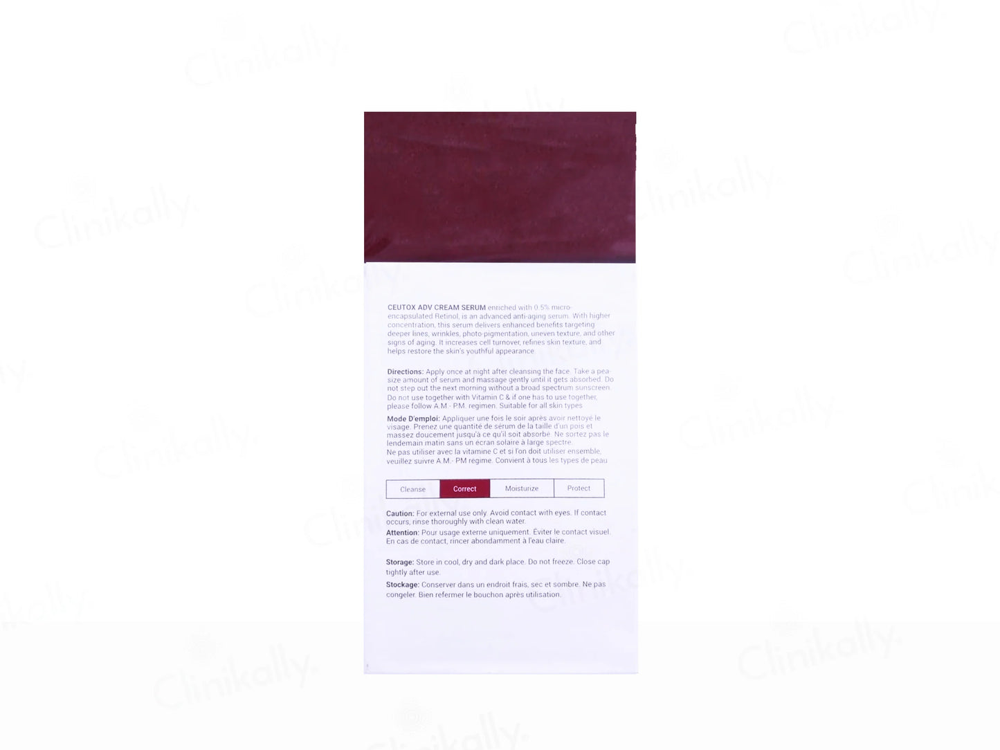 Ceutox ADV 0.5% Retinol Cream Serum, 30ml