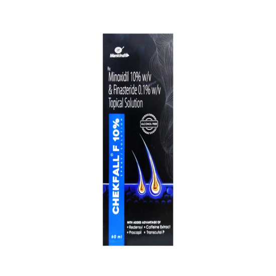 Chekfall F 10% Topical Solution, 60ml