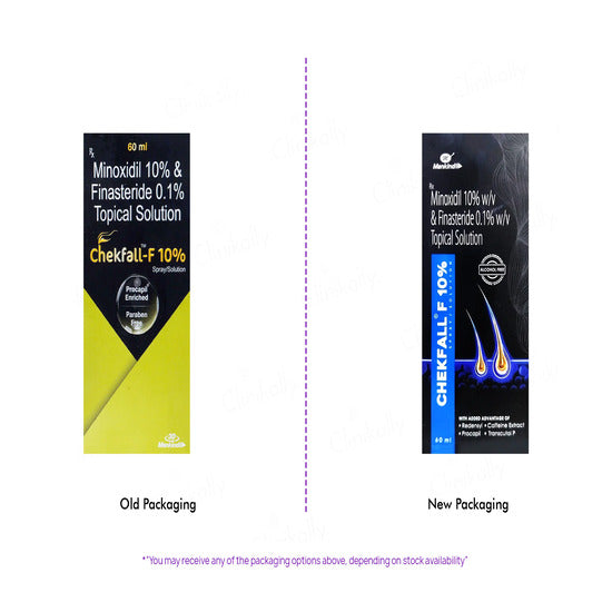 Chekfall F 10% Topical Solution, 60ml