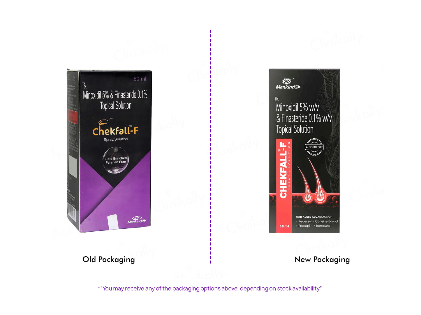 Chekfall-F 5% Topical Solution, 60ml