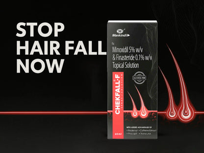 Chekfall-F 5% Topical Solution, 60ml