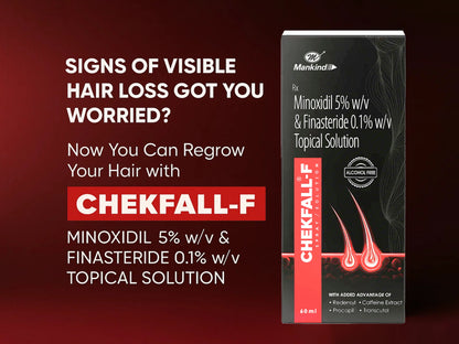 Chekfall-F 5% Topical Solution, 60ml