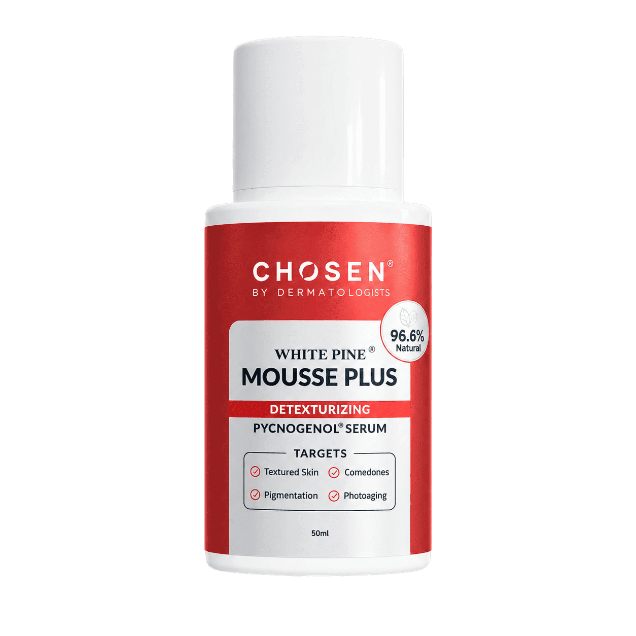 Chosen White Pine Pycnogenol Mousse Plus Face Serum 50ml