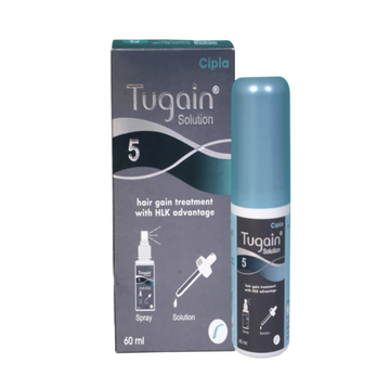 Tugain 5% Hair Solution, 60ml
