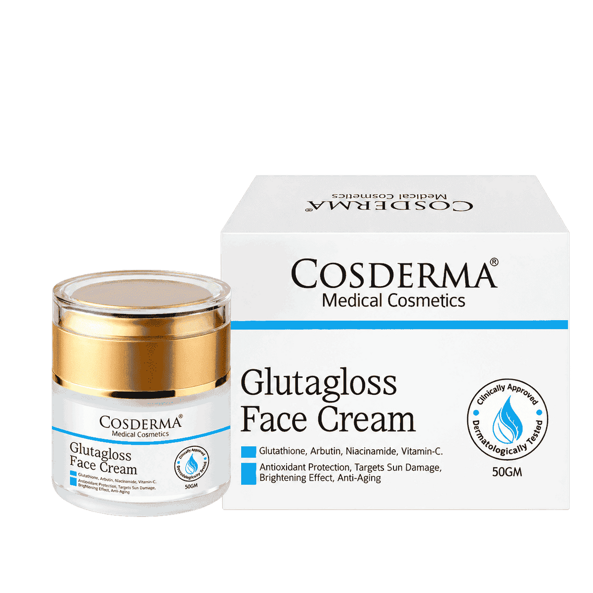 Cosderma Glutagloss Face Cream 50gm