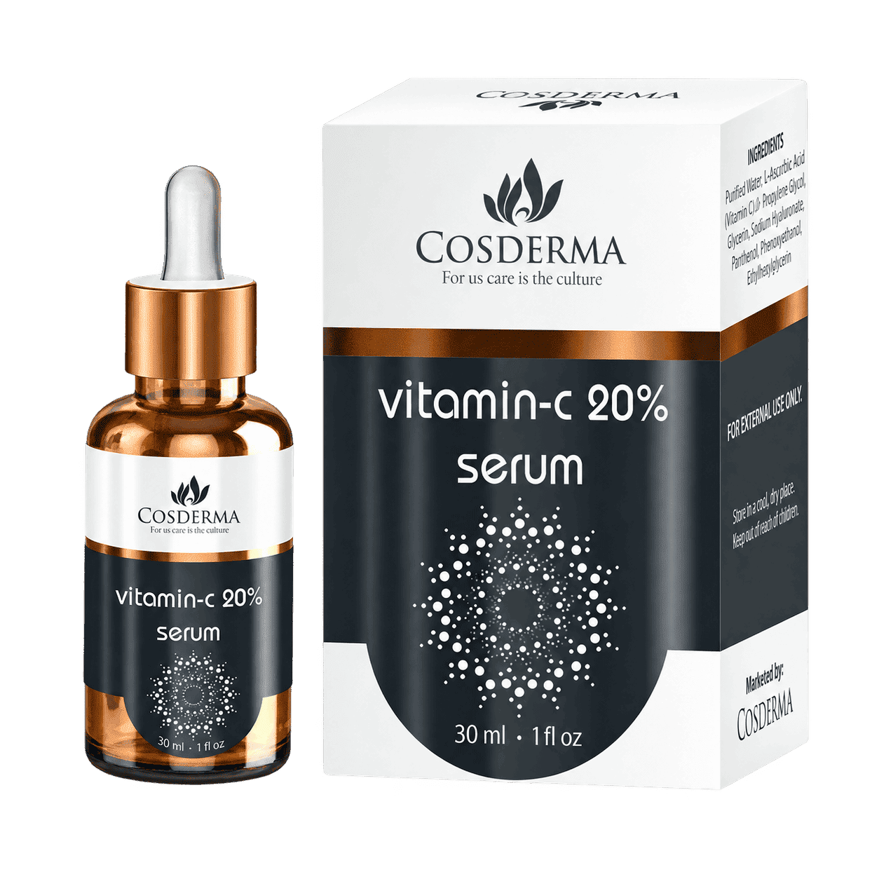 Cosderma Vitamin C 20% Serum 30ml