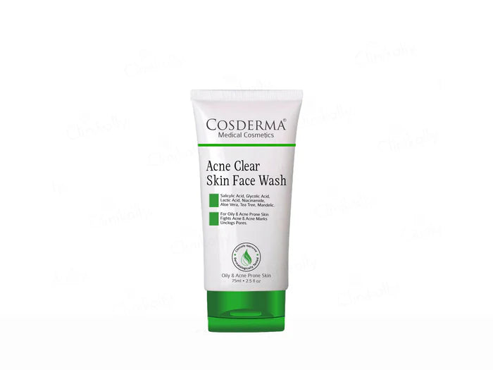 Cosderma Medical Cosmetics Acne Clear Skin Face Wash,