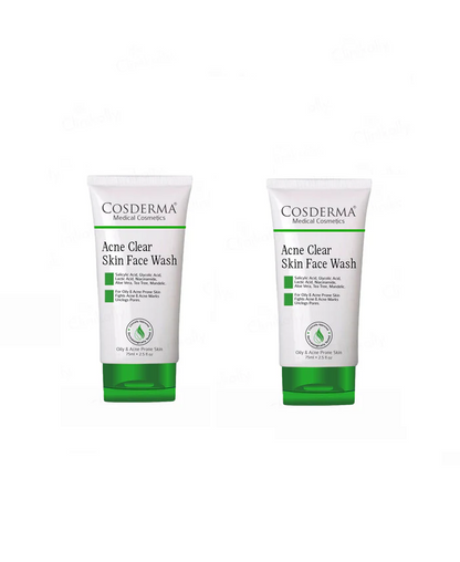 Cosderma Medical Cosmetics Acne Clear Skin Face Wash,