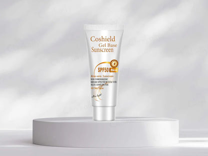 Cosderma Coshield Gel Base Aloe Vera Sunscreen SPF 50 PA+++ 50ml