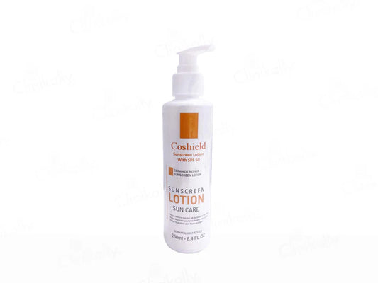 Cosderma Coshield Ceramide Repair Sunscreen Lotion SPF 50 250ML