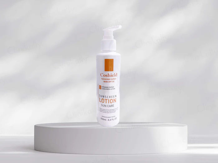 Cosderma Coshield Ceramide Repair Sunscreen Lotion SPF 50 250ML