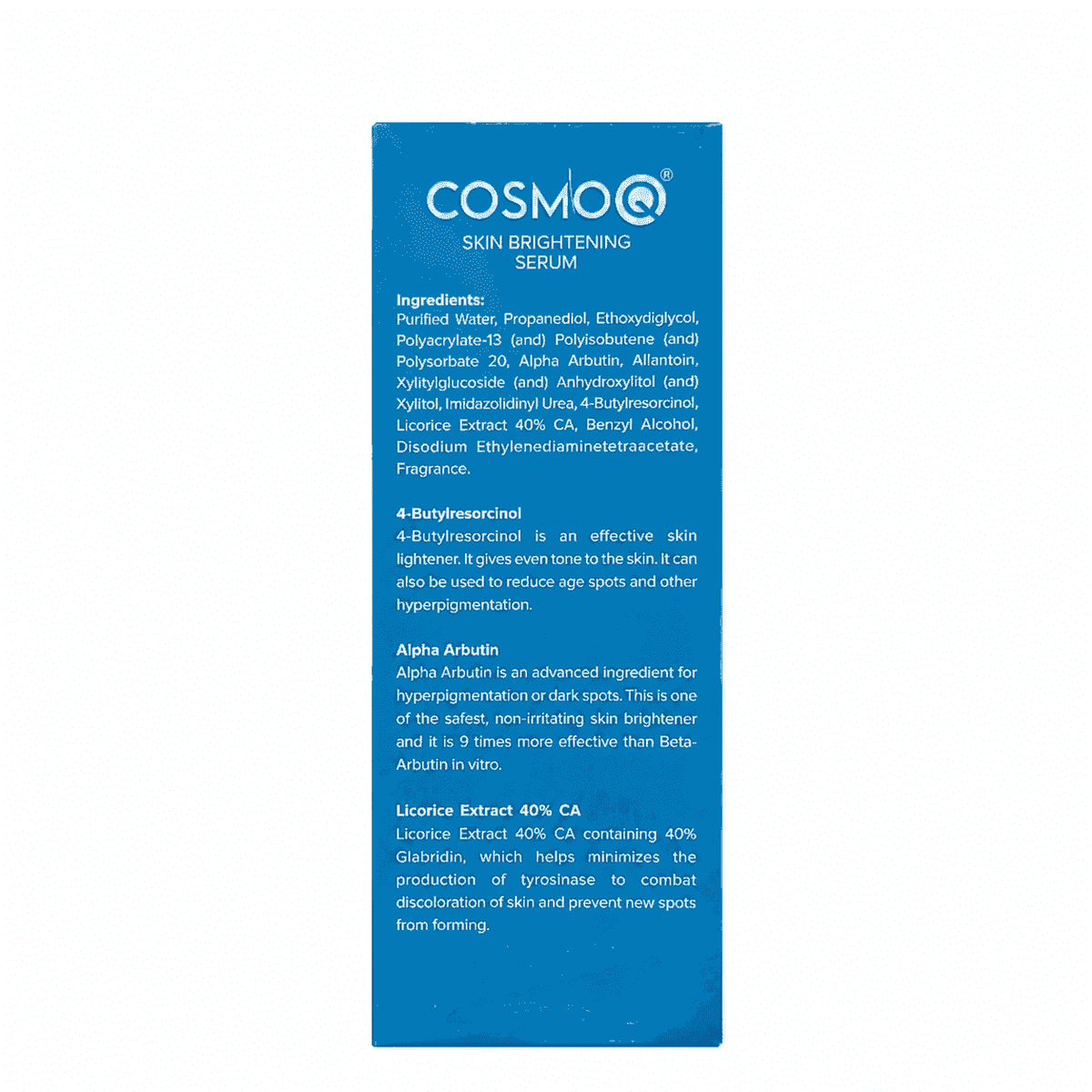 Cosmoq skin brightening serum 30ml