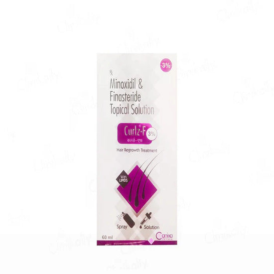 Curlz-F 3% Topical Solution 60ml
