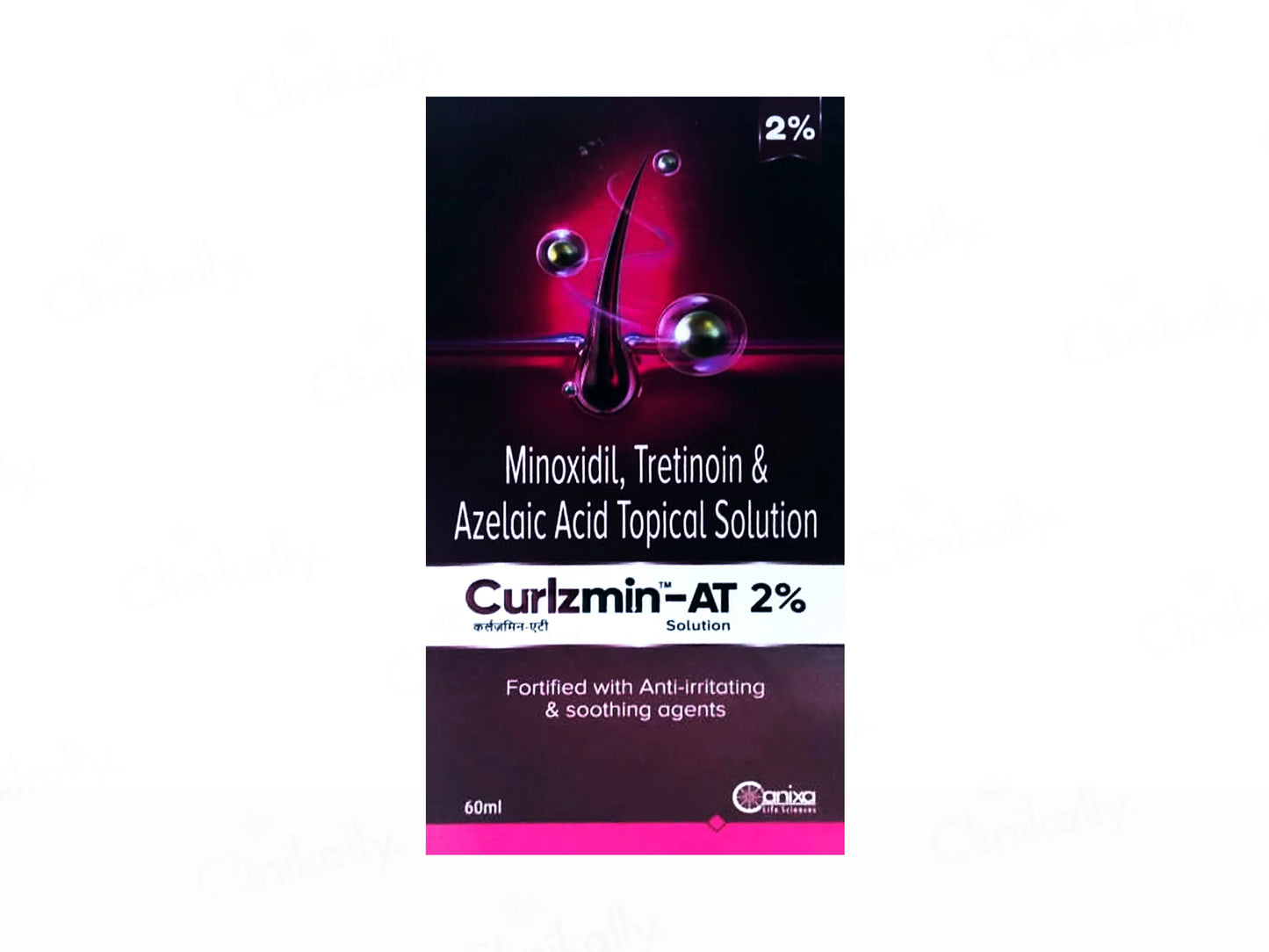 Curlzmin AT 2% Topical Solution 60ml