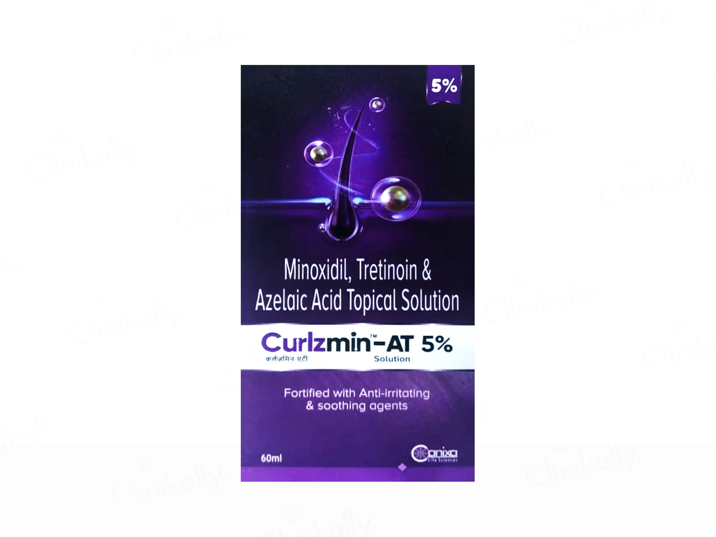 Curlzmin AT 5% Topical Solution 60ml