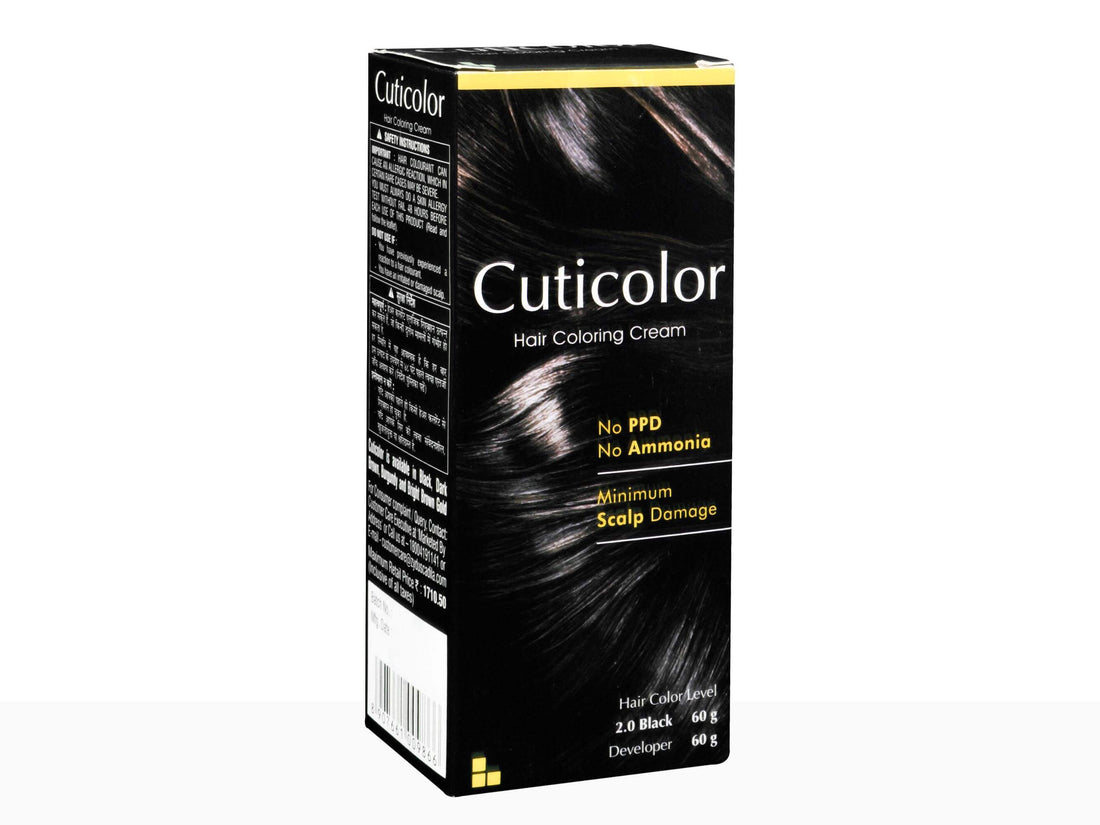 Cuticolor Hair Coloring Cream 120gm