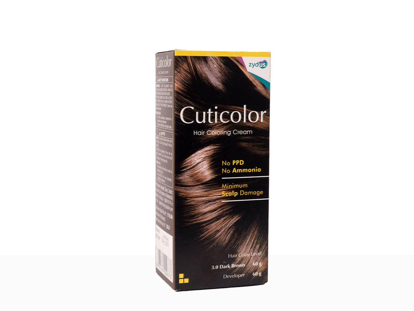 Cuticolor Hair Coloring Cream 120gm