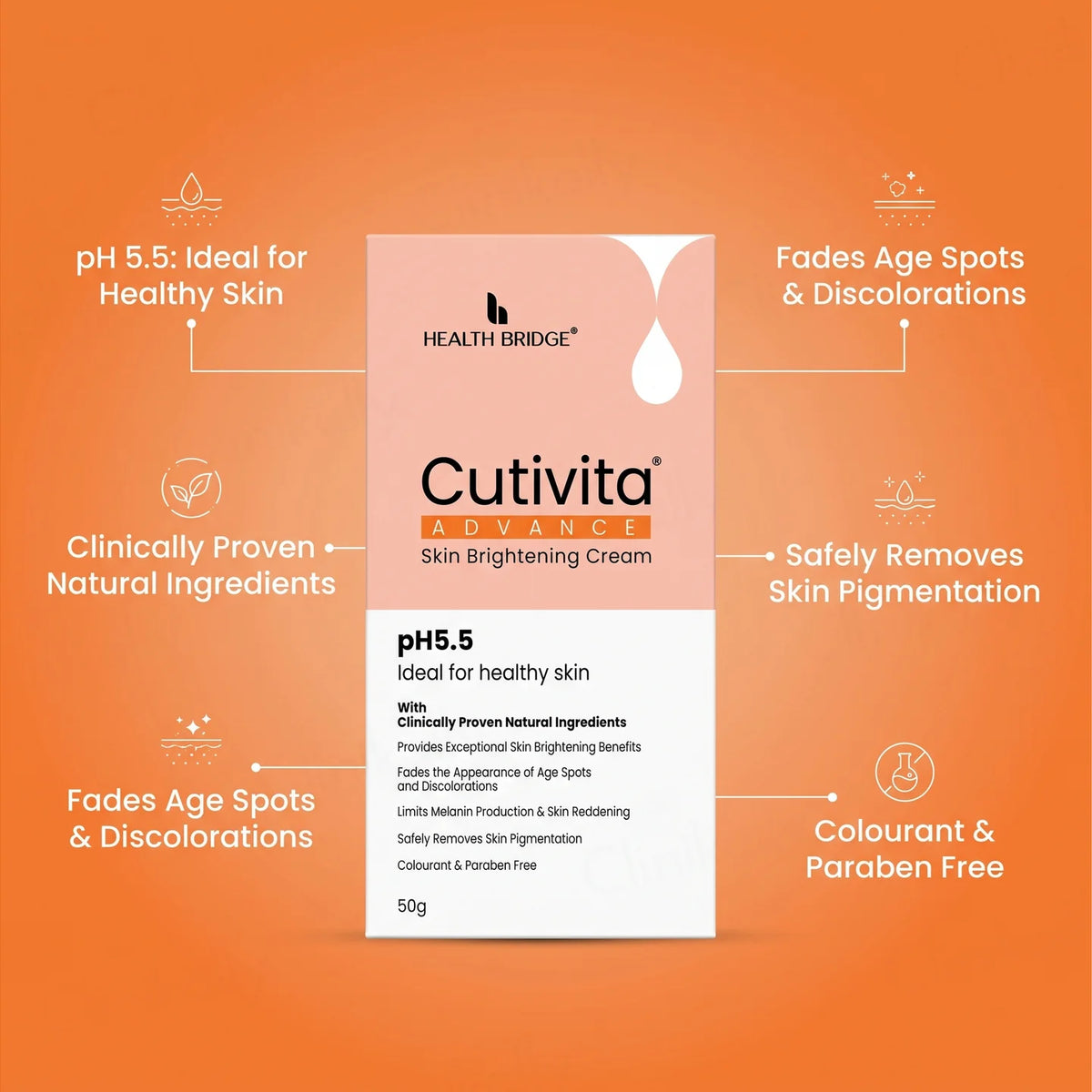 Cutivita Advance Skin Brightening Cream 50gm