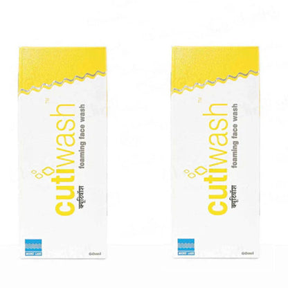 Cutiwash Foaming Face Wash, 60ml