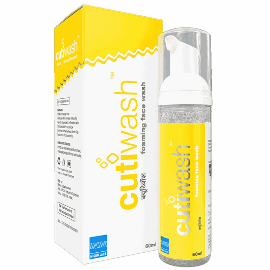 Cutiwash Foaming Face Wash 60ml