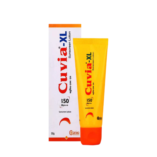 Cuvia-XL Sunscreen Lotion SPF 50 PA+++, 50gm